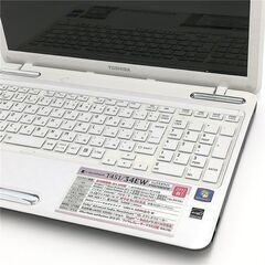 保証付 即使用可 Wi-Fi有 東芝 15インチ ノートパソコン T451/34EW ホワイト 中古良品 Celeron 4GB 無線 Webカメラ Windows10 Office
