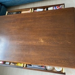 引き出し付き テーブル 9月18日までの画像