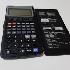 CASIO関数電卓(ほぼ未使用)の画像