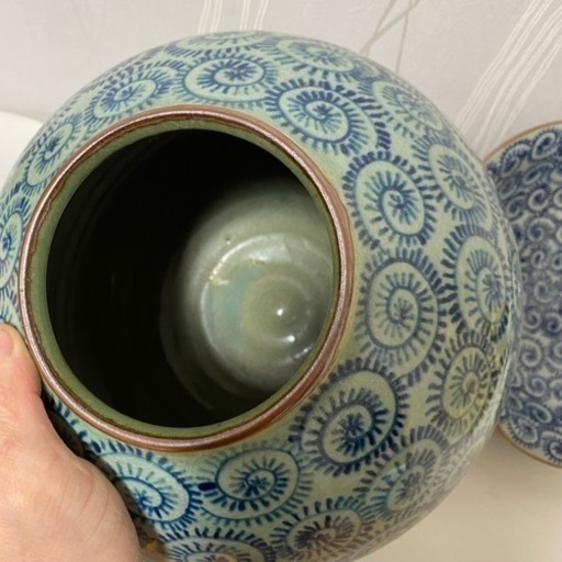 代理出品　青山　壺　器　希少柄