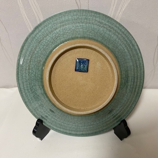 代理出品　鍋島青山　飾皿　希少