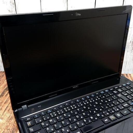 【動作確認済】NEC ノートPC VJ24LF-G 新品 SSD 240GB Corei3 3110M 2.40GHz 15.6インチ メモリ 8GB パソコン➁