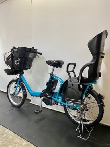 1都4県全域送料無料 12ヶ月間完全保証付き 電動自転車 パナソニック ギュットミニ 20インチ 3人乗り 8ah パワフル　