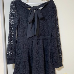 ハロウィンに！胸ハートくり抜きワンピースの画像