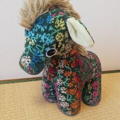 馬のぬいぐるみ