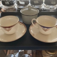 カップ、ソーサー、食器、小物入れ