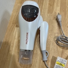 コイズミ ヘアドライヤー モンスター 大風量 ホワイト の画像