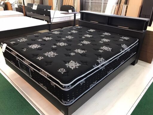 【愛品館八千代店】Serta　サータ　クイーンベッド　クロトーンMID