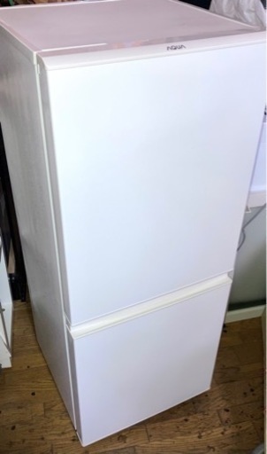 【美品】単身用冷蔵庫　アクア