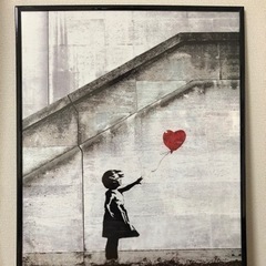 バンクシー　風船と少女　コピー品