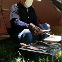 薪割りフェザースティック作り体験 − 静岡県