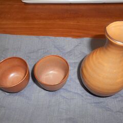 徳利（とっくり）＆お猪口（おちょこ）セット　　未使用箱無し