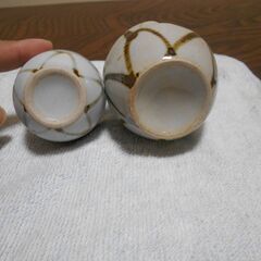 徳利（とっくり）＆お猪口（おちょこ）セット　　未使用箱無しの画像