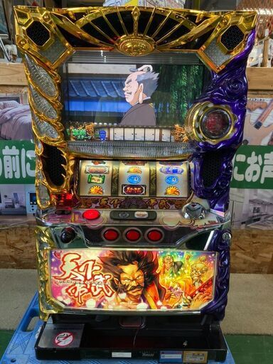 天下布武参 テンカフブ３  メダル不要機 2016年導入 動作確認済 スロット実機 【愛品倶楽部柏店】