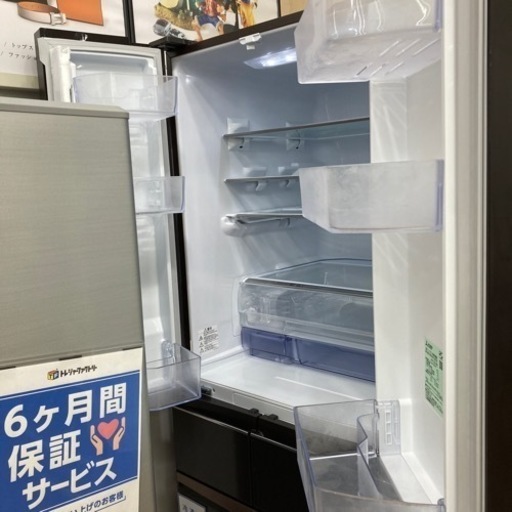 1年保証付！ MITSUBISHI（三菱）6ドア冷蔵庫 MR-WX60F-BRのご紹介！