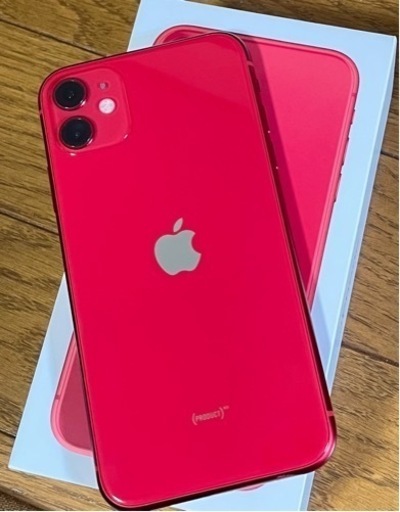 【受付終了しました】iPhone11   本体　RED 64G