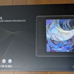 【液晶ペンタブレット・準新品】HUION KamvasPro16(2.5k)の画像