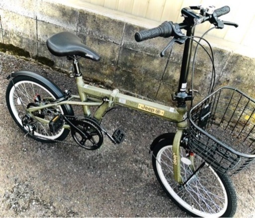 Jeep 折りたたみ自転車　受け渡し予定決まっています