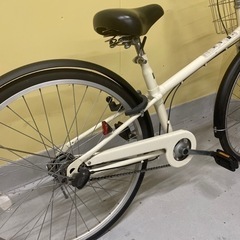 無印良品 内装3段変速のフル装備26型H型自転車