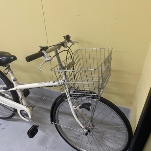 無印良品　内装3段変速のフル装備26型H型自転車