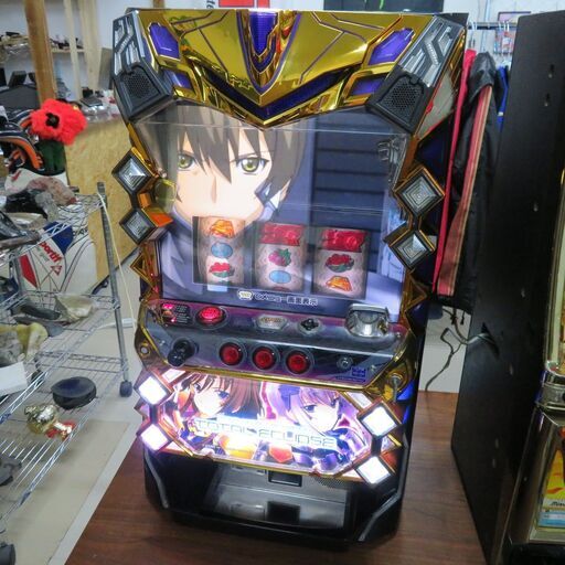 パチスロ実機 マブラヴ オルタネイティヴ トータルイクリプス 不要機付 ドアキー・設定キー有│江別市のリサイクルショップドロップ