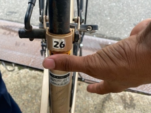 自転車26インチ 