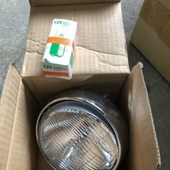 カブ用フロントライト新品未使用品