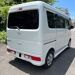 スクラムワゴン　４WD　ターボ　プッシュスタートレーダーブレーキ　車検R6年7月の画像