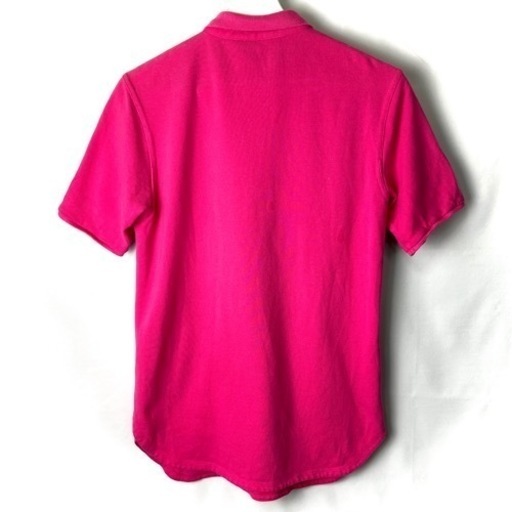 FRED PERRY フレッドペリー RAF SIMONS ラフシモンズ ポロシャツ ピンク S 希少 正規品 古着 カジュアル スポ
