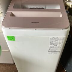 ☆中古￥16,800！【会員価格￥14,800】Panasonic　パナソニック　7.0kg洗濯機　家電　2017年製　NA-FA70H5型　　幅56cmｘ奥行57cmｘ高さ102cm　【BG190】