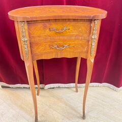 ★値段交渉OK★象嵌細工コンソールテーブル/サイドテーブル 引き出しあり オンライン ストア家具・インテリア - ☆値段交渉OK☆象嵌細工