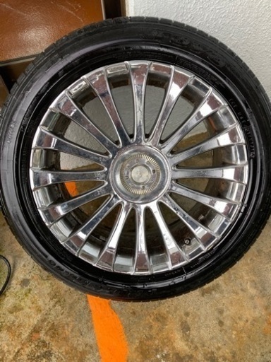 メッキホイール　225/55-19