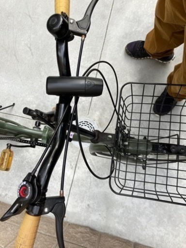 美品　折りたたみ自転車　6段ギヤ
