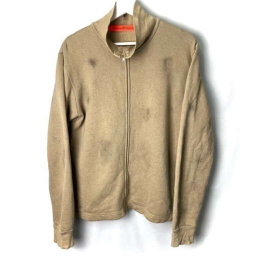 CABANE de ZUCCa カバンドズッカ ジップ ブルゾン ジャケット ブラウン 茶 M 希少 正規品 古着 カジュアル mixsculture ミックスカルチャー