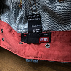 値下げしました　DIESELデニムの画像