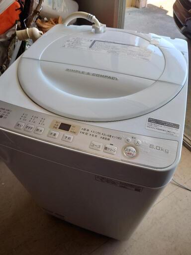 SHARP製　洗濯機（美品）