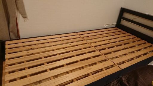 ニトリ シングルベッド すのこフレーム解体済み