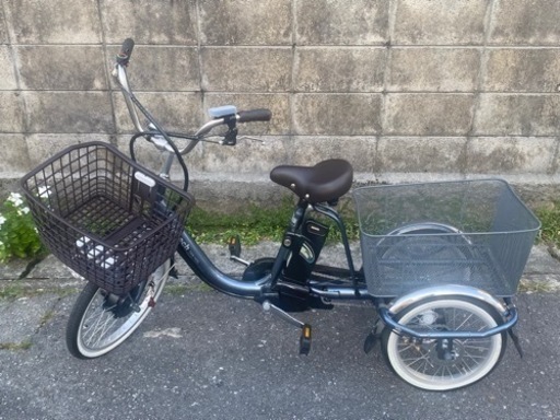 ★ほぼ新品　電動アシスト3輪車 Peltech(ペルテック) TDR-163L ネイビー