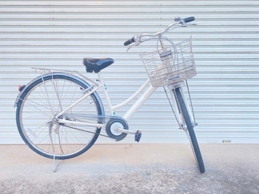 NO.2❤️27インチ　アルベルト　荷台&両足スタンド付きNO.2