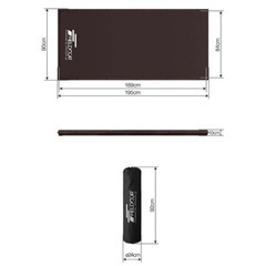 フィールドア　インフレータブルマットM 10cm厚２枚セット（1枚でも相談可）の画像