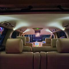 滋賀発最終型！車検満タン アルファードG 後期 両側電動パワスラ リアモニターの画像