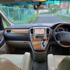 滋賀発最終型！車検満タン アルファードG 後期 両側電動パワスラ リアモニターの画像