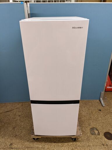 【高年式】2021年製 Hisense 冷凍冷蔵庫 154L HR-D15E 右開き 自動霜取り 省エネLED照明
