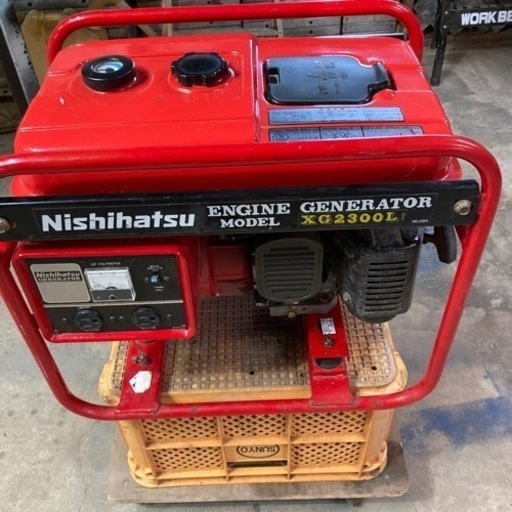 ニシハツ　ガソリンエンジン発電機