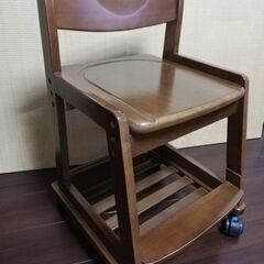 高さ、長さ調整可能キャスター付き椅子