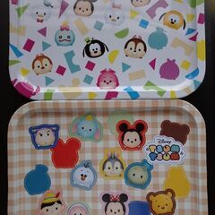 キリン　ディズニー　ツムツム　ブリキトレイ