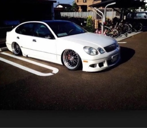 値下げ　アリスト　ジョブデザイン　エアロ5点セット　引き取り限定