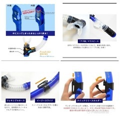 新品未使用★定価7400円　シュノーケリングセットの画像