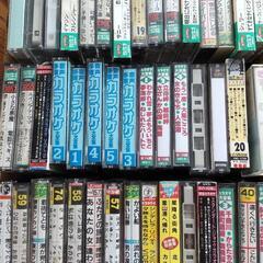 カセットテープのカラオケ 約100本