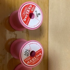 使い終わったミシン糸の芯の画像